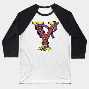 Crazy Monogram Y Baseball T-Shirt